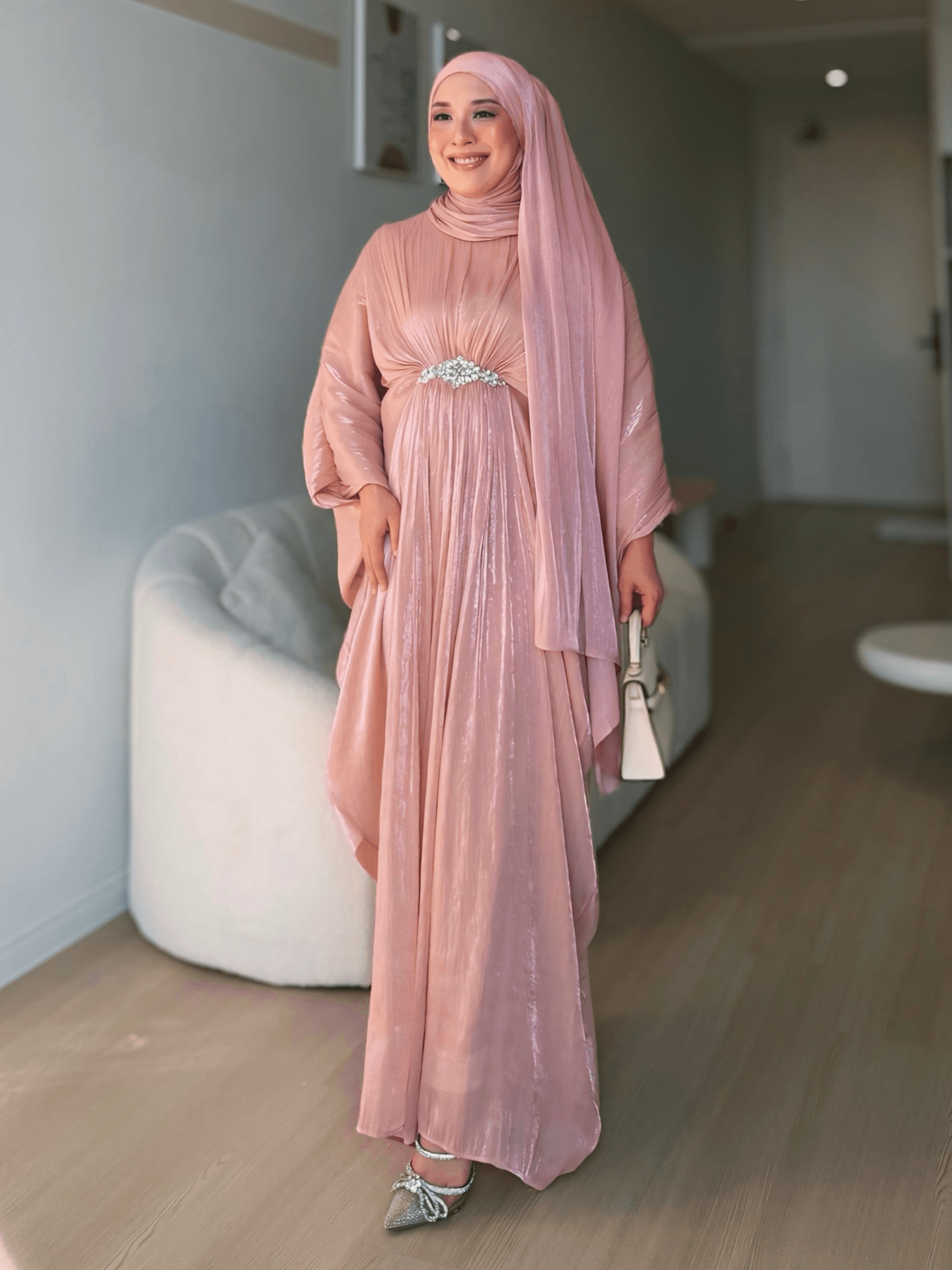 Kaftan Ammelia - Pink Blush